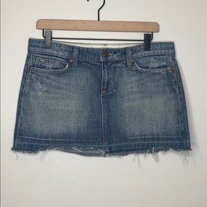 Joe's Jeans medium wash denim skirt - 28